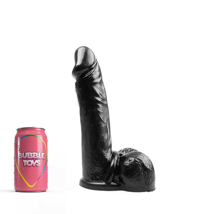 Bubble Toys - Tarzan - Dildo - Zwart - Drie maten-Laced-up.nl
