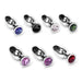 Kiotos - Buttplug RVS Met Transparant Kristal - Small-Laced-up.nl