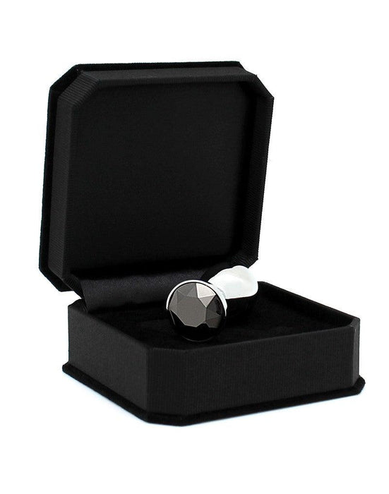 Rimba - Buttplug XS Met Zwart Kristal-Laced-up.nl