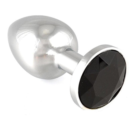 Rimba - Buttplug XS Met Zwart Kristal-Laced-up.nl