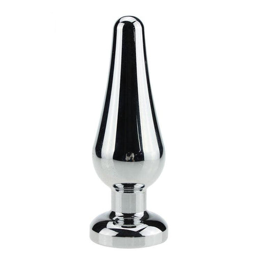 Kiotos - Buttplug Aluminium Met Transparant Kristal - 100 mm x 30 mm-Laced-up.nl