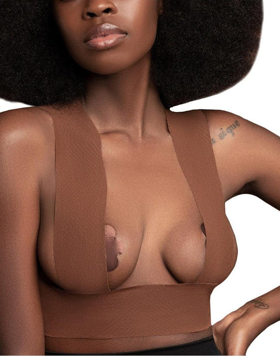 Bye Bra - Boob Tape - Borstenliftend Voor cup A tot F+ - Bruin-Erotiekvoordeel.nl