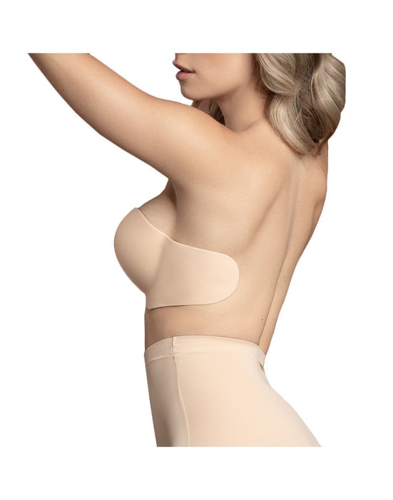 Bye Bra - Gala Plak BH Voor strapless En Open rug outfits - nude-Erotiekvoordeel.nl