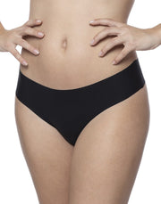 Bye Bra - Hilo invisible - pack de 2 - nude y negro-Erotiekvoordeel.nl