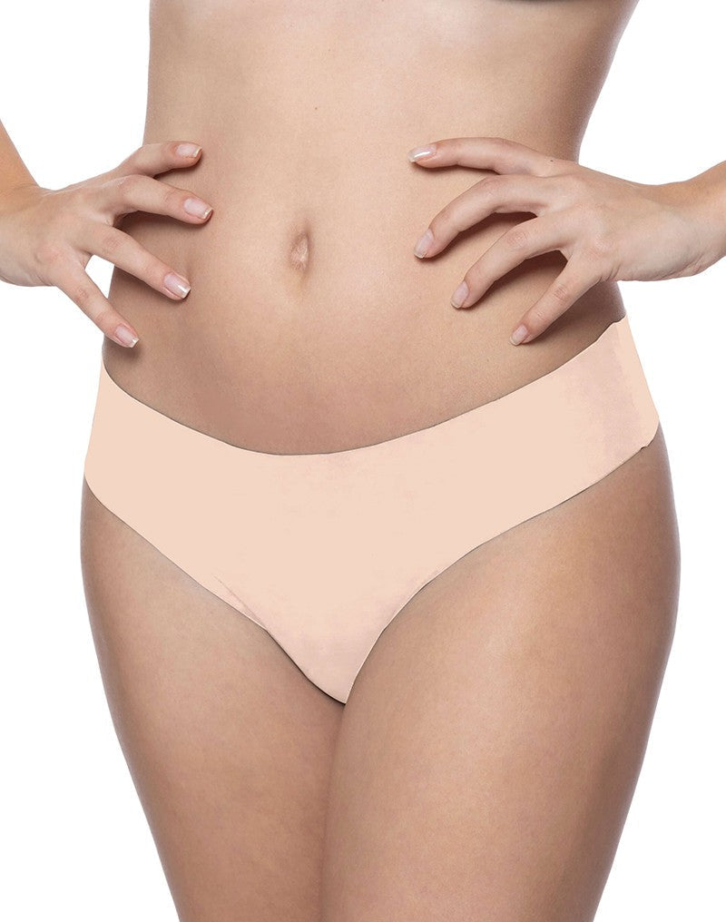 Bye Bra - Hilo invisible - pack de 2 - nude y negro-Erotiekvoordeel.nl