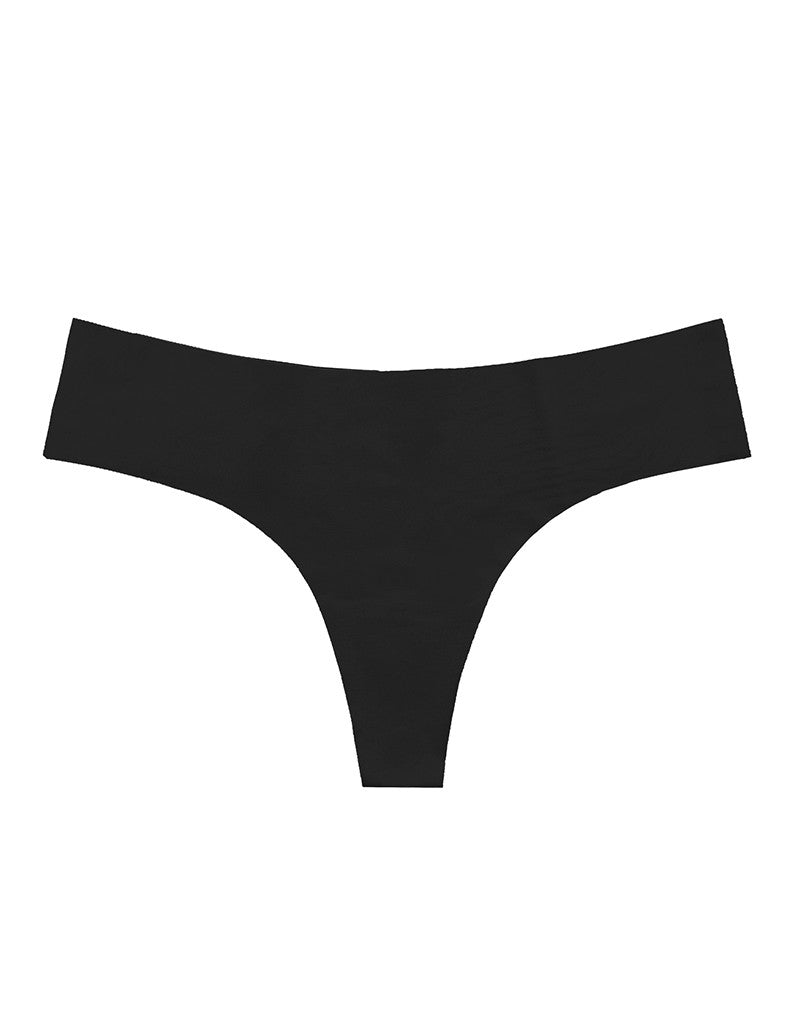 Bye Bra - Hilo invisible - pack de 2 - nude y negro-Erotiekvoordeel.nl