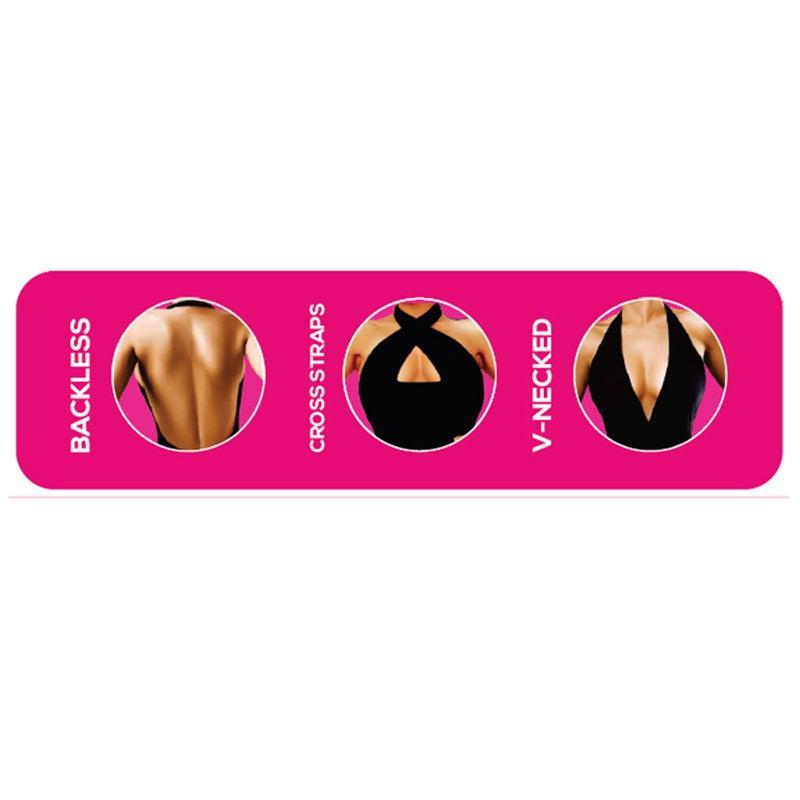 Bye Bra - Perfect Cleavage Tape - Cup A-F - 3 paar-Erotiekvoordeel.nl