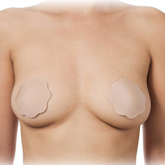 Bye Bra - Siliconen Tepel Covers 1 paar - Lichte Huidskleur-Laced-up.nl