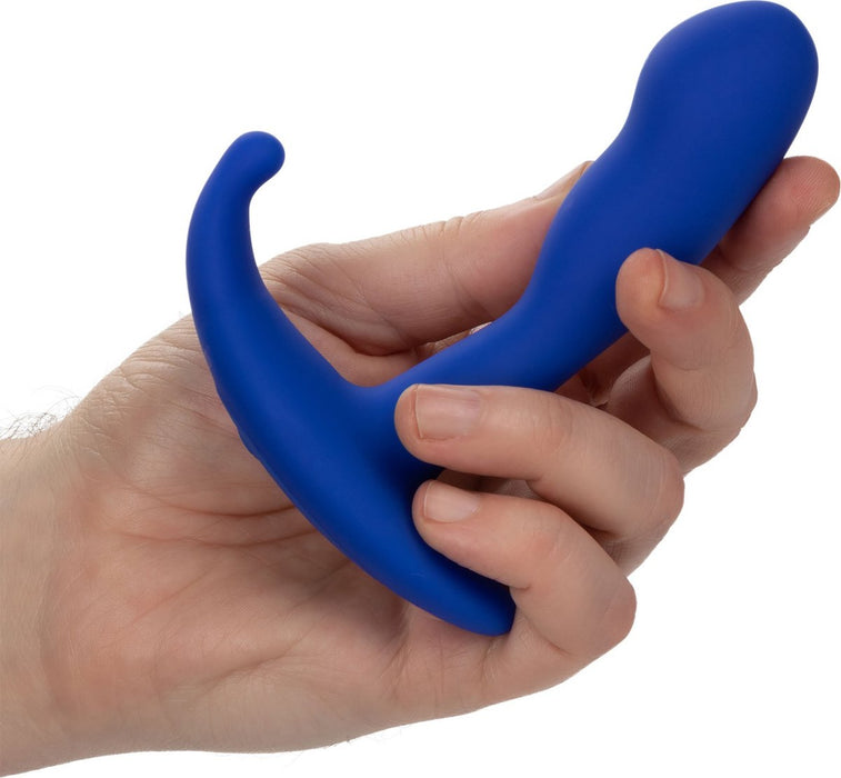 Calexotics - Admiral Advanced Curved Probe - Vibrerende Buttplug - Blauw-Laced-up.nl