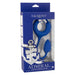 Calexotics - Admiral Cockring met Verzwaarde Vibrerende Buttplug - Blauw-Laced-up.nl