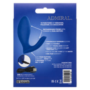 Calexotics - Admiral Prostaat Rimming Plug - Siliconen - Blauw-Laced-up.nl