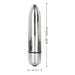 Calexotics - High Intensity - Bullet Vibrator - Zilver-Laced-up.nl