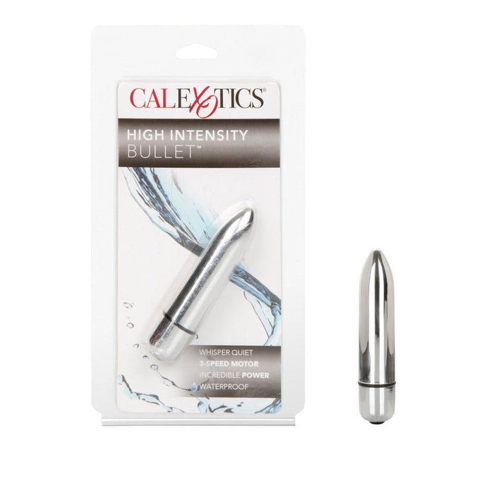Calexotics - High Intensity - Bullet Vibrator - Zilver-Laced-up.nl