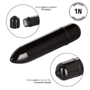 Calexotics - High Intensity - Bullet Vibrator - Zwart-Laced-up.nl