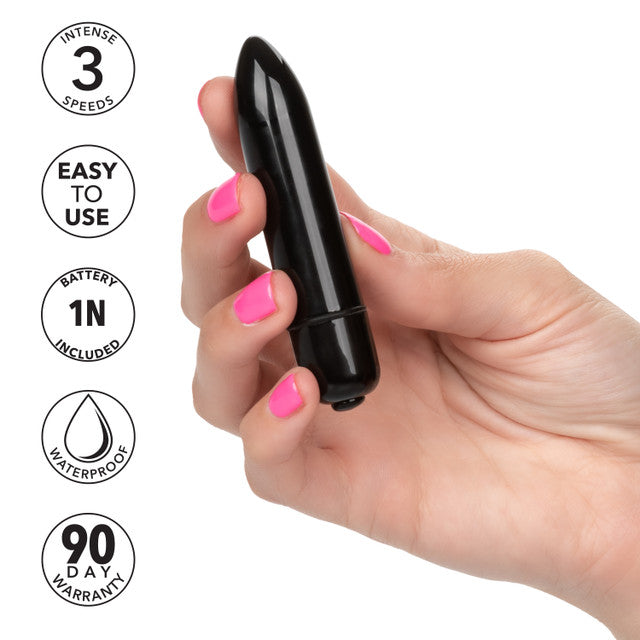 Calexotics - High Intensity - Bullet Vibrator - Zwart-Laced-up.nl