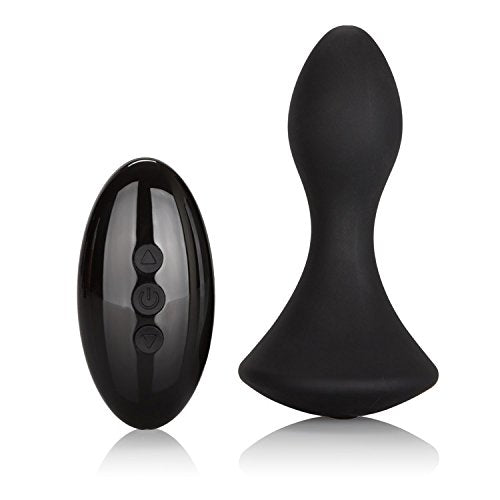 Calexotics - Vibrerende Anaalplug met 10 functies - Siliconen - Zwart-Laced-up.nl