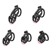 Cellmate - Centurion - Chastity Cage with Penis Plug - Penis Cage - Black - Size 3-Laced-up.nl