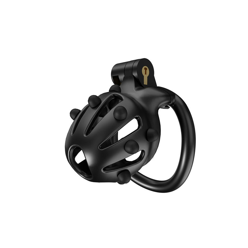 Cellmate - FlexiSpike Chastity Cage Size 0 - Kuisheidskooi - Peniskooi - Met Roze of Zwarte Spikes - Maat 0-laced-up.nl