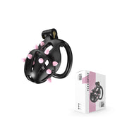 Cellmate - FlexiSpike Chastity Cage Size 1 - Kuisheidskooi - Peniskooi - Met Roze of Zwarte Spikes - Maat 1-laced-up.nl