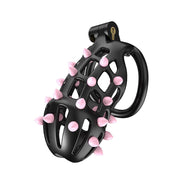 Cellmate - FlexiSpike Kuisheidskooi - Met Roze of Zwarte Spikes - Maat 3-Laced-up.nl
