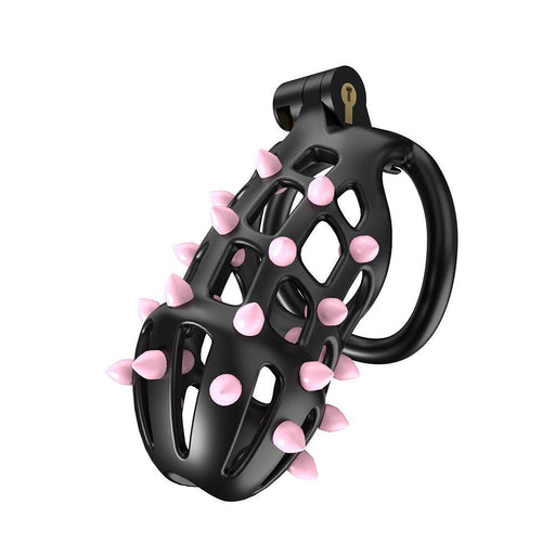 Cellmate - FlexiSpike Kuisheidskooi - Met Roze of Zwarte Spikes - Maat 3-Laced-up.nl