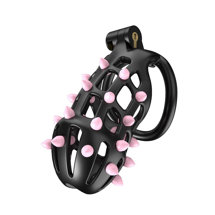 Cellmate - FlexiSpike Kuisheidskooi - Met Roze of Zwarte Spikes - Maat 3-Laced-up.nl