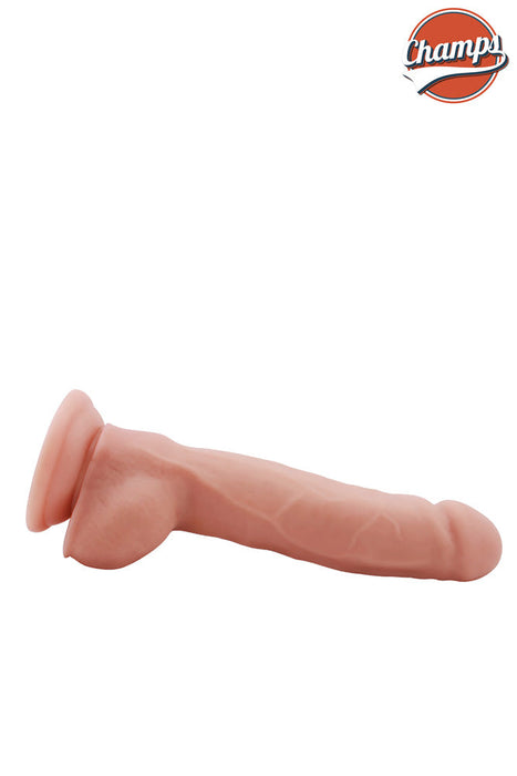 Champs - Baldy - Dual Density Dildo - 23 x 4 cm - Lichte Huidskleur-Laced-up.nl