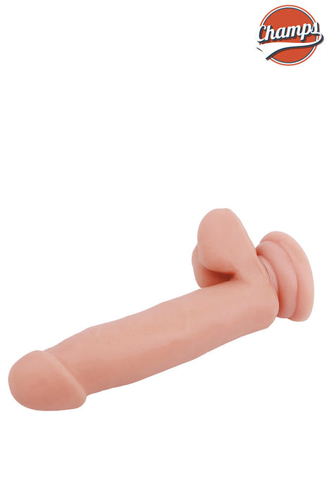 Champs - Cocky - Dual Density Dildo 8 x 3,1 cm - Lichte Huidskleur-Laced-up.nl