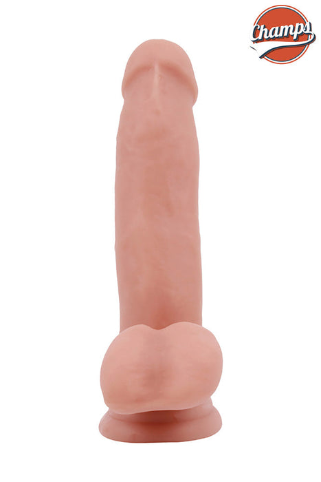 Champs - Cocky - Dual Density Dildo 8 x 3,1 cm - Lichte Huidskleur-Laced-up.nl