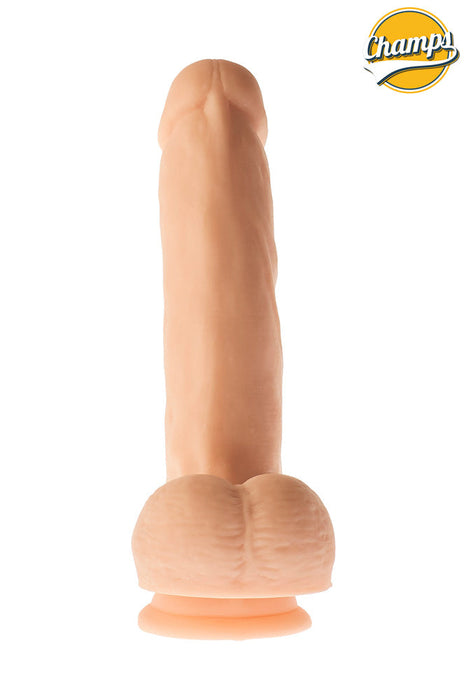Champs - Curly - Original Dildo - 20 cm - Lichte Huidskleur-Laced-up.nl