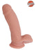 Champs - Derpy - Dual Density Dildo - 17.5 x 3,1 cm - Lichte Huidskleur-Laced-up.nl