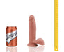 Champs - Derpy - Dual Density Dildo - 17.5 x 3,1 cm - Lichte Huidskleur-Laced-up.nl
