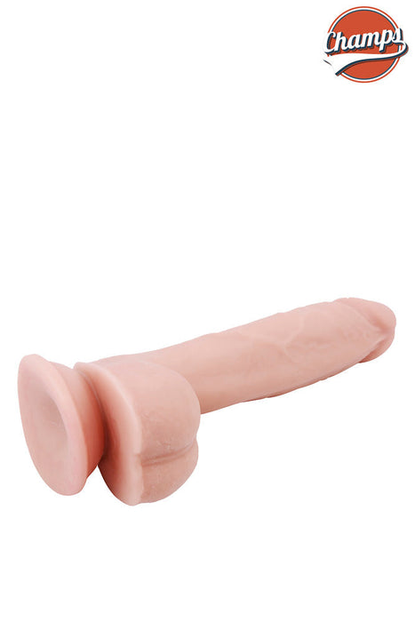 Champs - Dorky - Dual Density Dildo - 19.5 x 3.1 cm - Lichte Huidskleur-Laced-up.nl