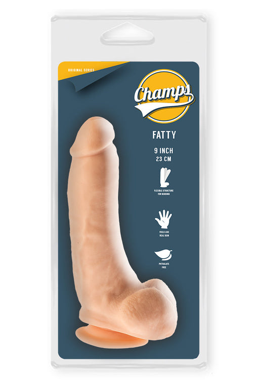 Champs - Fatty - Original Dildo - 23 x 4 cm - Lichte Huidskleur-Laced-up.nl