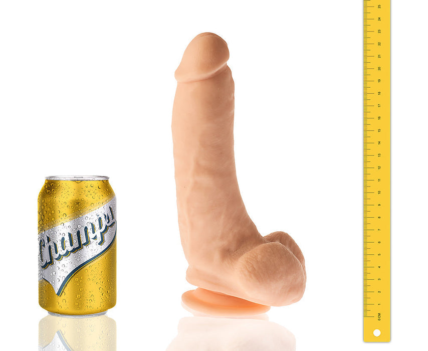Champs - Fatty - Original Dildo - 23 x 4 cm - Lichte Huidskleur-Laced-up.nl