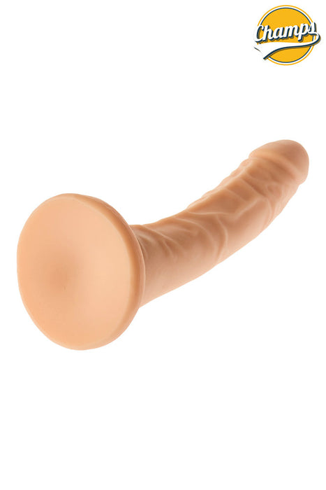 Champs - Groovy - Original Dildo - 21.5 x 3 cm - Lichte Huidskleur-Laced-up.nl