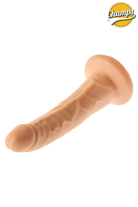 Champs - Groovy - Original Dildo - 21.5 x 3 cm - Lichte Huidskleur-Laced-up.nl