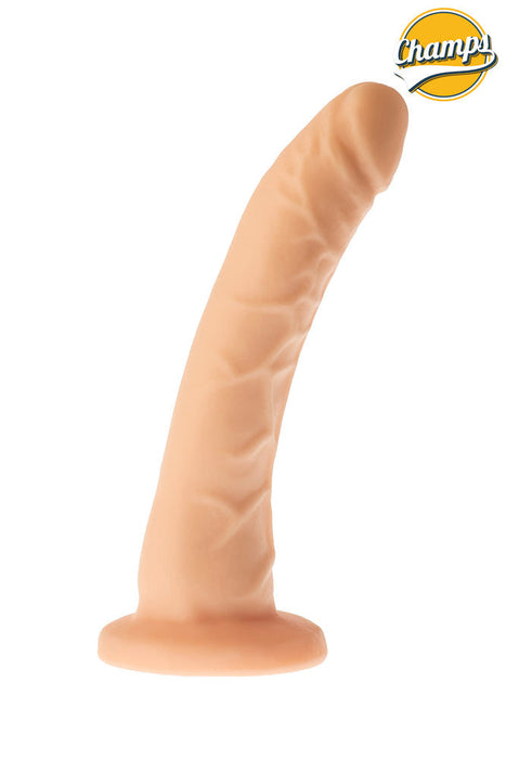 Champs - Groovy - Original Dildo - 21.5 x 3 cm - Lichte Huidskleur-Laced-up.nl