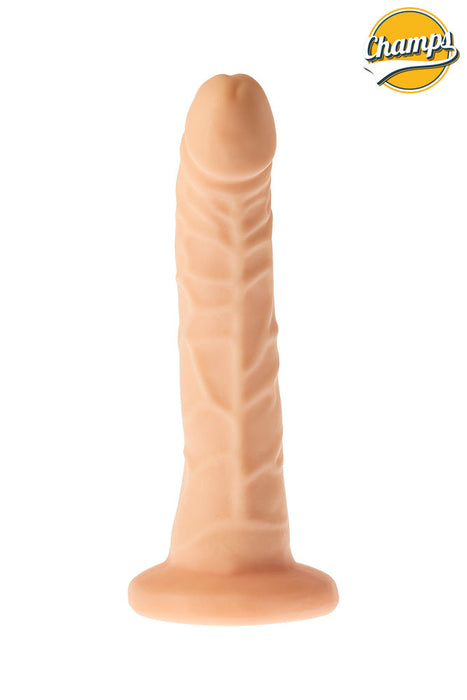 Champs - Groovy - Original Dildo - 21.5 x 3 cm - Lichte Huidskleur-Laced-up.nl