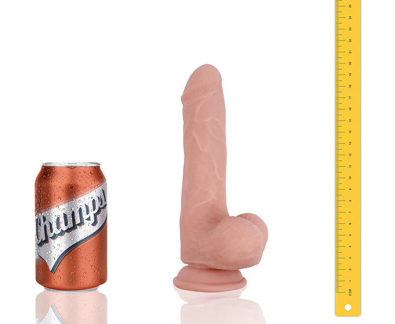 Champs - Hunky - Dual Density Dildo - 20 x 4 cm - Lichte Huidskleur-Laced-up.nl