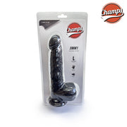 Champs - Jimmy - Original Dildo - 23 cm - Zwart-Erotiekvoordeel.nl