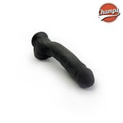 Champs - Johnny - Dual Density Dildo - 22 cm - Zwart-Erotiekvoordeel.nl
