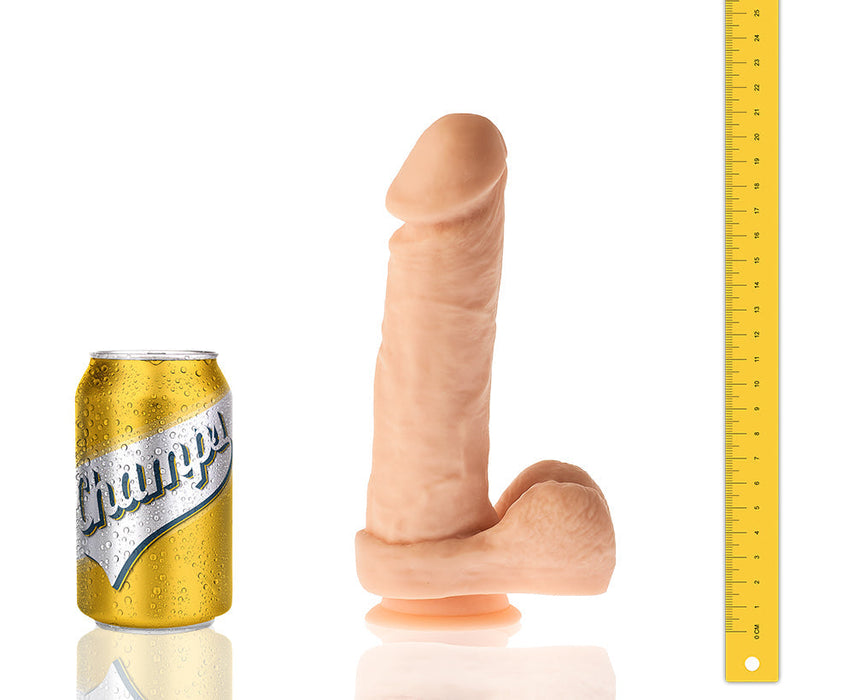 Champs - Ribly - Original Dildo - 21 x 4 cm - Lichte Huidskleur-Laced-up.nl