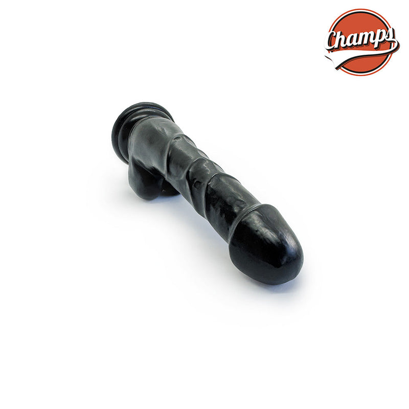 Champs - Robby - Original Dildo - 17 cm - Zwart-Erotiekvoordeel.nl