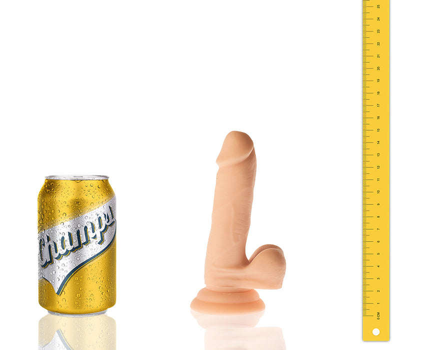 Champs - Shorty - Original Dildo - 15 x 3 cm - Lichte Huidskleur-Laced-up.nl