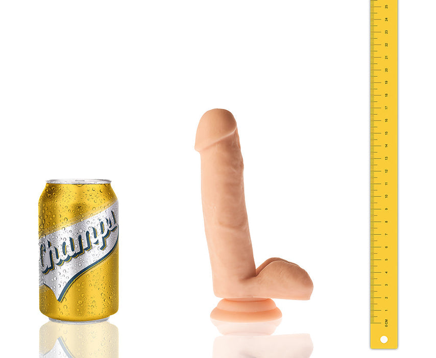 Champs - Smoothy - Original Dildo - 17 x 3 cm - Lichte Huidskleur-Laced-up.nl