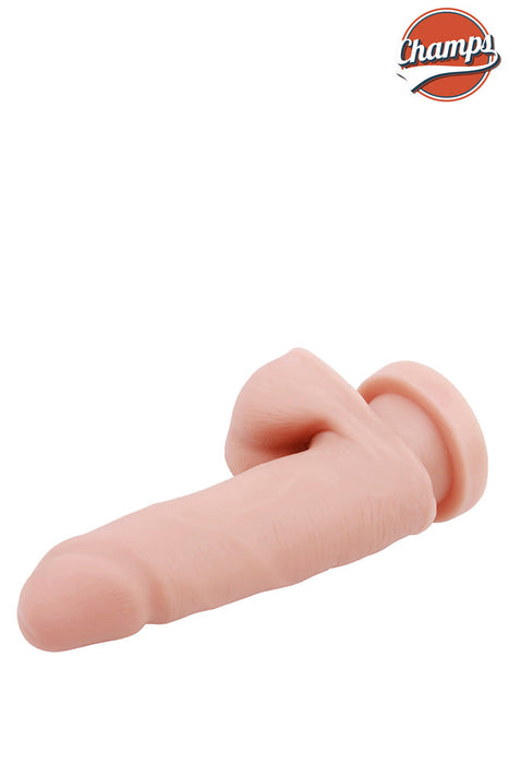 Champs - Softy - Dual Density Dildo - 14.5 x 3 cm - Lichte Huidskleur-Laced-up.nl