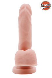 Champs - Softy - Dual Density Dildo - 14.5 x 3 cm - Lichte Huidskleur-Laced-up.nl