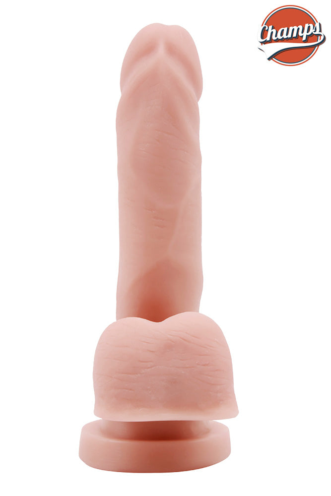 Champs - Softy - Dual Density Dildo - 14.5 x 3 cm - Lichte Huidskleur-Laced-up.nl
