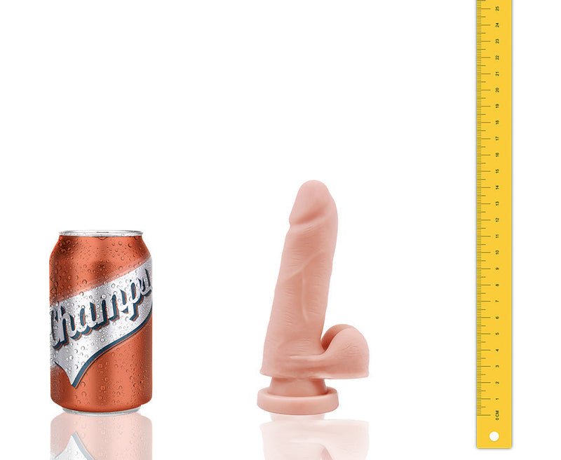 Champs - Softy - Dual Density Dildo - 14.5 x 3 cm - Lichte Huidskleur-Laced-up.nl